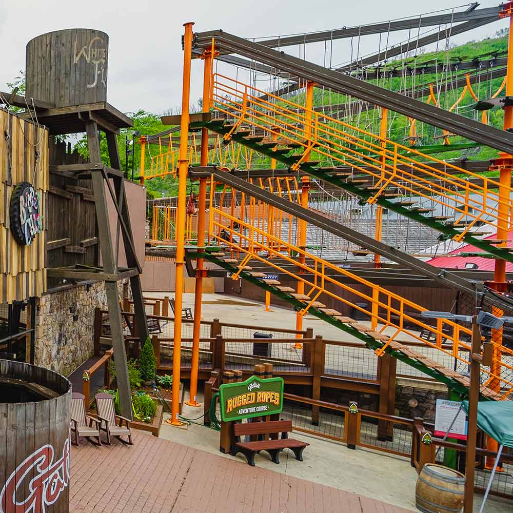 Single Ropes Course - Downtown Gatlinburg | Gatlin's Fun Center